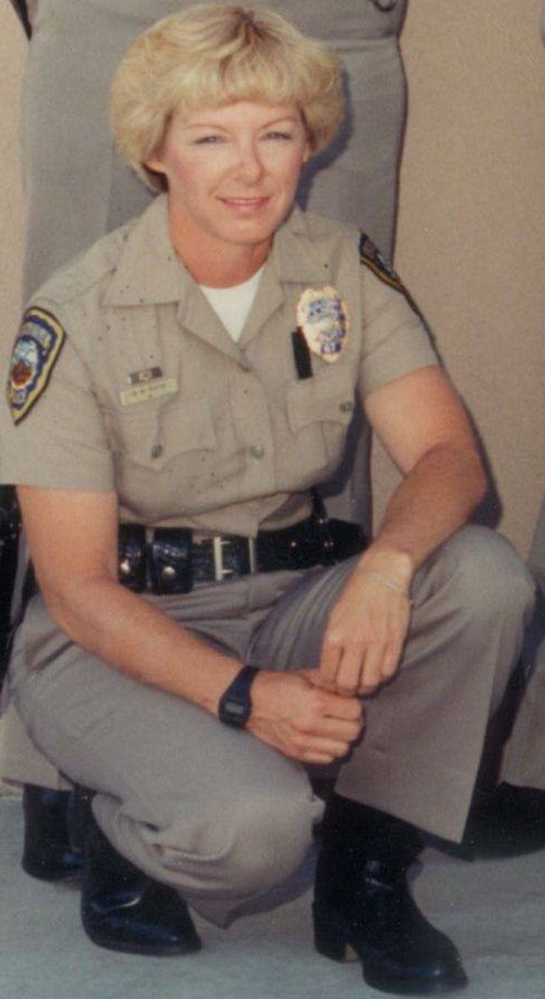 Christine Rath in uniform