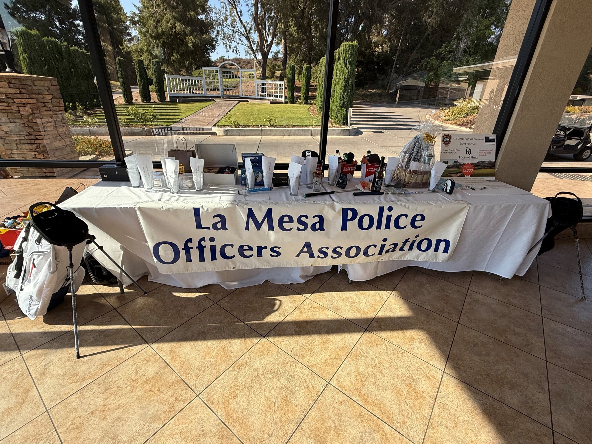 2025 LMPOA Golf tournament prize table